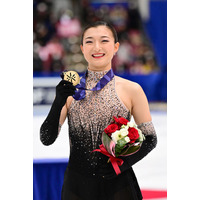 坂本花織、全日本3連覇！世界選手権に向けて決意新たに「次の目標に向かって…」