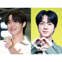 “変わらぬ友情”に感動…BTS・J-HOPE、JINの初ソロコンを観客席から全力応援!【PHOTO】