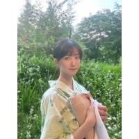 “日本一かわいい剣道女子”佐藤あかり、天然温泉で身体ポカポカ！浴衣姿で“湯上がり美人”ショット披露