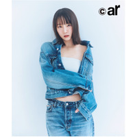 吉岡里帆、『ar』に登場！色っぽいデニムスタイルでデコルテちら見せ！