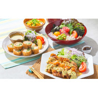大戸屋から初のハワイアン風メニュー登場！南国風マヨソースで味わう「豚ロース夏野菜巻き」など3種が本日販売