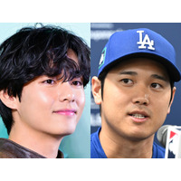 大谷翔平と“最高同士”の出会い、ドジャースは“7”得点大勝 世界のARMYと現地MLBファンを魅了したBTS・V