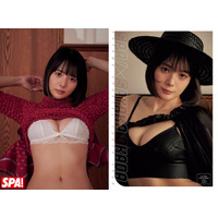 プロ雀士・岡田紗佳、たくし上げたニットから美バスト披露！