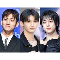 東方神起・チャンミン、&TEAM・JO×タキと仲良くピース！ほっこり“先輩後輩SHOT”に注目【PHOTO】