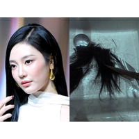 『紅白』不参加のaespa・ニンニン、ばっさりと切られた髪が話題…自由奔放な魅力披露【PHOTO】