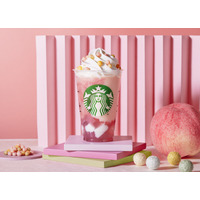 スターバックス、初の“ひなまつり”を祝う新作フラペチーノが27日登場！
