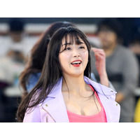 上も下もすごい…韓国人気チア、透け透けスイムウェア姿に視線釘付け！艶やかな姿で魅了