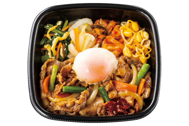 肉と野菜を混ぜて旨辛！ほっともっと、「焼肉ビビンバ」4月1日より販売 画像