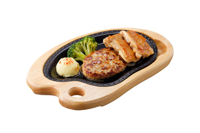 びっくりドンキー、グランドメニューをリニューアル！ガーリックチキン＆ハンバーグステーキなど新商品が登場 画像