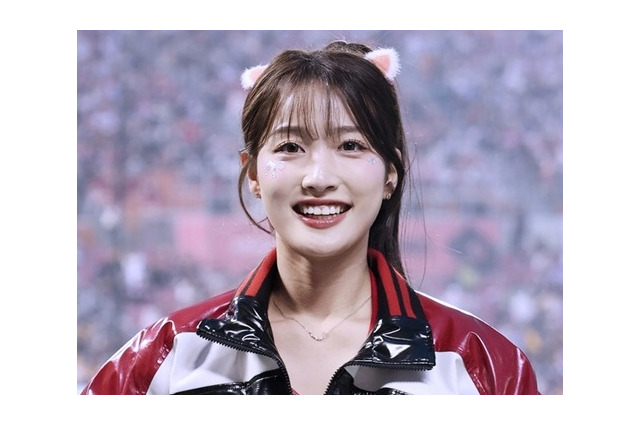 アイドル練習生出身の現役・女子大生チアが韓国プロ野球に降臨で話題 画像