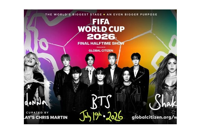 BTS、史上初となるワールドカップ決勝のハーフタイムショー出演が決定　マドンナらとヘッドライナー 画像
