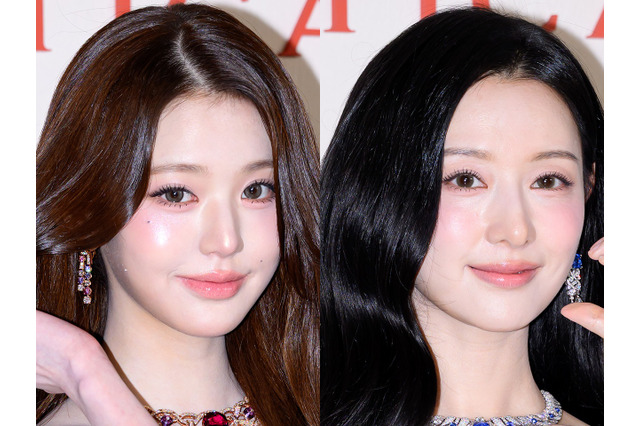 IVE・ウォニョン、女優キム・ジウォンとの“密着ショット”公開「まさに美の暴力」「画面割れる」 画像