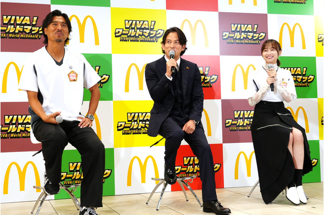 岡田准一が“岡田監督”に就任!?中澤佑二、影山優佳がサッカーW杯の見どころを熱く解説！ 画像