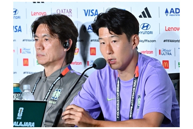 韓国代表ソン・フンミン、運命のW杯初戦前日会見で何を語った？「ソンナウド」に思わず笑顔の一幕も【一問一答】 画像