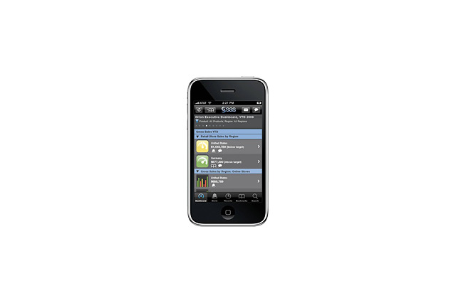 SAS、iPhoneやBlackBerryなどスマートフォンをビジネス活用する「SAS Mobile」を発表 画像