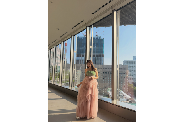 菊地亜美、自身がときめいたドレス姿を公開　ファン「似合いすぎてる、綺麗すぎ！」 画像