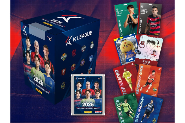 Kリーグ、パニーニが手掛ける公式トレーディングカード今年も登場！韓国で累計売上350万パックの人気グッズ 画像
