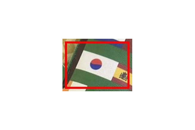 あまりにもお粗末な韓国国旗に大学教授怒り、世界的ハンバーガーチェーンのW杯記念グッズが物議 画像