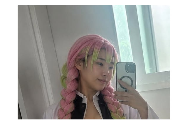 “1000万円整形美女”『ワンピ』『鬼滅』『チェンソーマン』コスプレに賛否　「A→E」公表のイ・セヨン 画像
