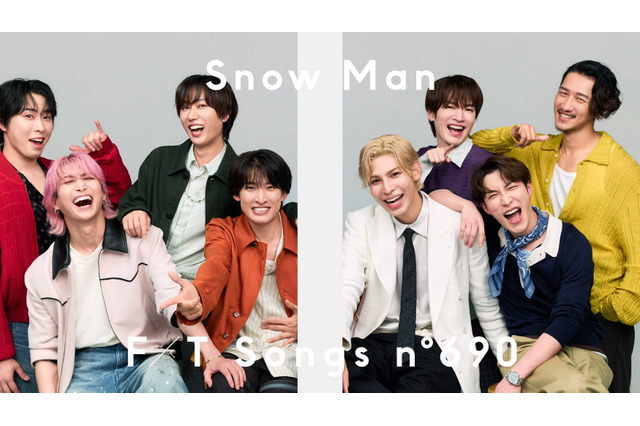 Snow Man「THE FIRST TAKE」初登場　「グッタイム」スペシャルアレンジで一発撮り 画像