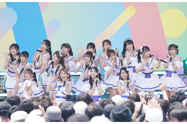 【TIF2026】NMB48が夏曲セトリでファンを魅了、誕生日の新澤菜央は「17歳になったよ～」と豪快にサバを読む！？ 画像