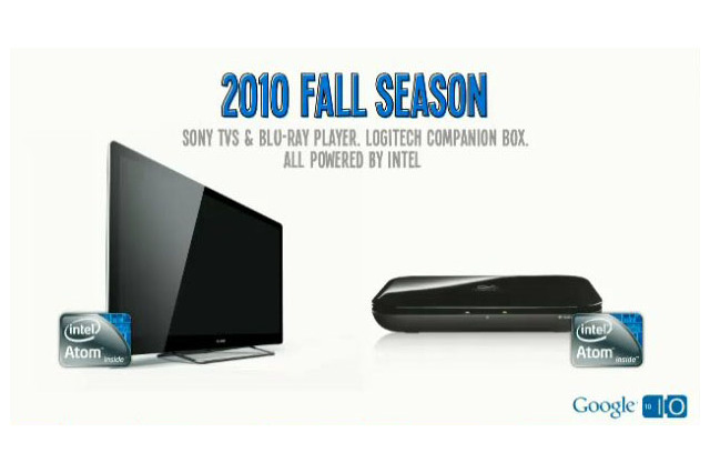 米グーグル、「Google TV」を公開！Atom搭載のソニー製テレビが秋にデビュー 画像