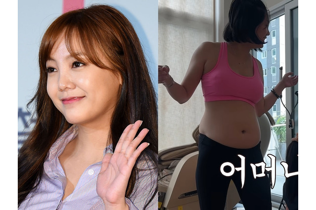 ブラトップ姿で“リアル体型”公開も…韓国女優に「芸能人をやめたのか」の辛辣コメント 画像