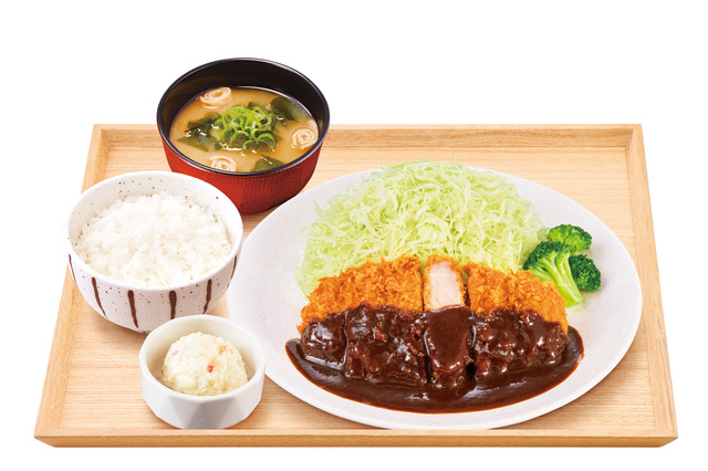 かつ庵に濃厚「デミかつ」10日より登場！とろ～り半熟たまごの月見メニューも 画像