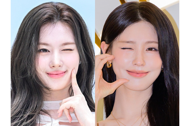 「どっちがどっち？」TWICE・サナ&i-dle・ミヨン、姉妹のような2ショットが話題！仲良しぶりにファン笑顔 画像