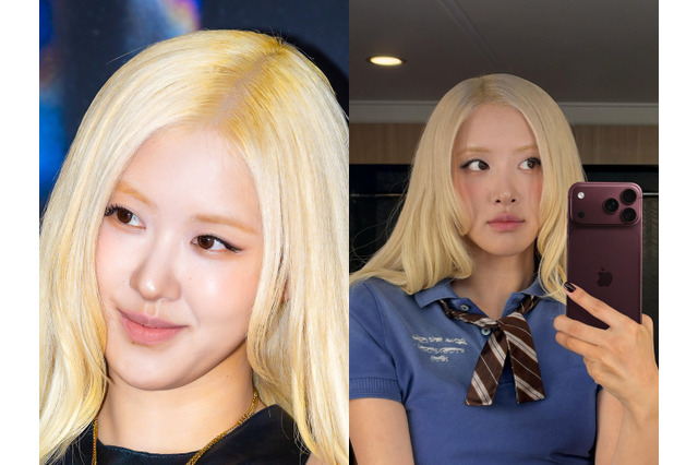 BLACKPINK・ロゼを巡りアップルとサムスンがバチバチ!?「本物のスマホが必要なら…」 画像