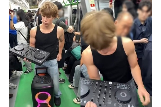 東京に続きソウルの電車内で“爆音スピーカー”…ドイツのインフルエンサー、韓国でも迷惑と批判 画像