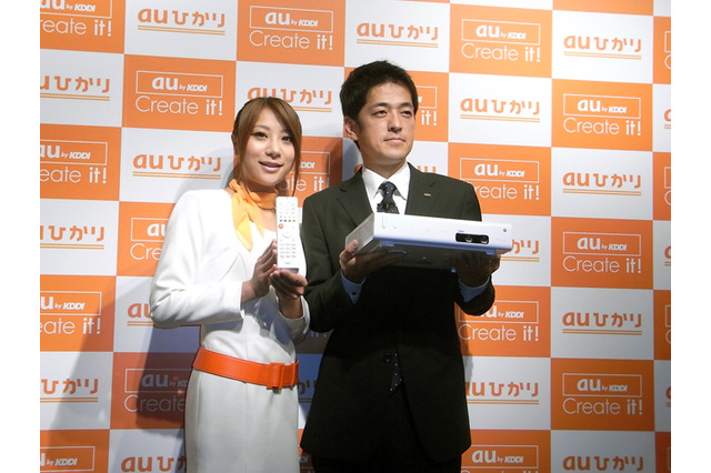 KDDI、500GB HDD内蔵STBを月1,365円でレンタル――「自宅難民のお父さんにお勧め」 画像