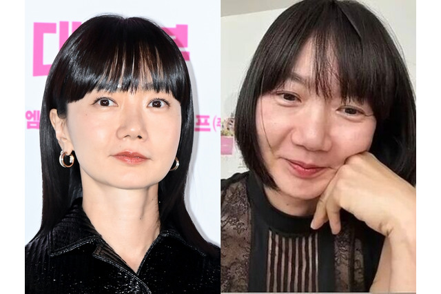 シワやむくみが目立ち、“老化”指摘も…女優ペ・ドゥナ（46）の近影に注目　自然体な姿に応援の声「かっこいい」 画像