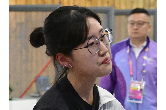 パリ五輪金メダリスト、まさかの個人予選敗退で涙…団体では銀も女子射撃韓国代表が無念の結果に【アジア大会】 画像
