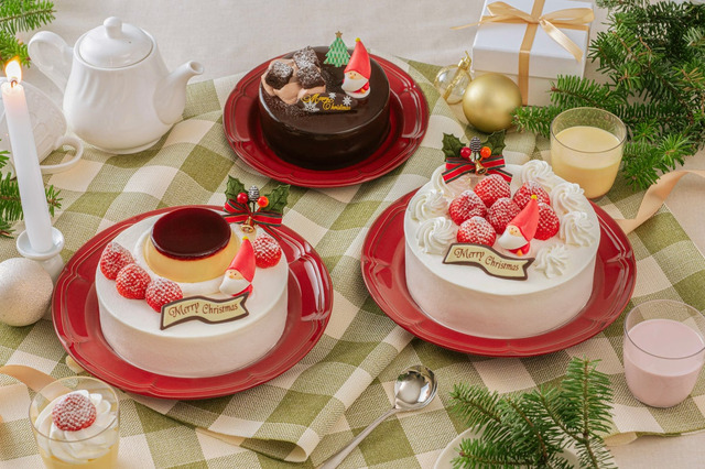 パステル、大きなプリンを丸ごとのせたクリスマスケーキ発売！10月13日予約開始 画像