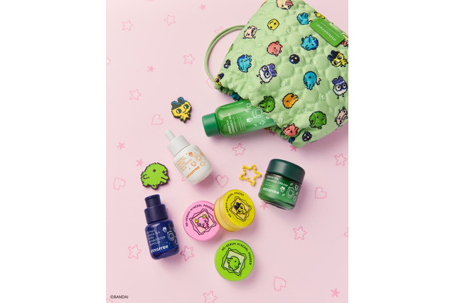イニスフリー、たまごっち30周年コラボ商品を11月1日発売 画像