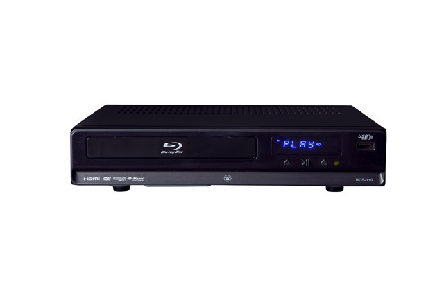 横幅26cm、コンパクトサイズのBlu-rayディスクプレーヤー 画像