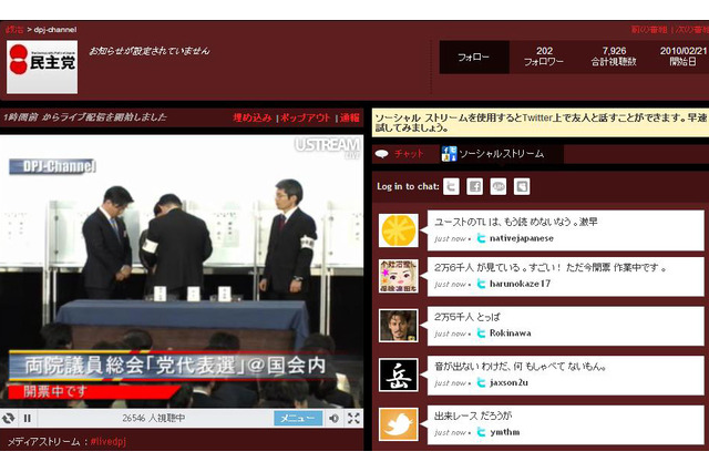 菅氏291票、樽床氏129票~民主党新代表は菅氏に 画像