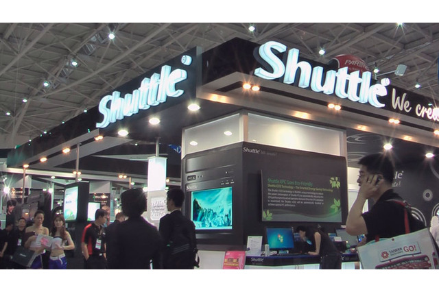 【COMPUTEX TAIPEI 2010(Vol.17)】台湾Shuttle、ファンレスのスリムPCなど展示 画像