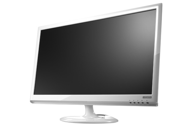 アイ・オー、LEDバックライト搭載23V型フルHD液晶にホワイトモデル 画像