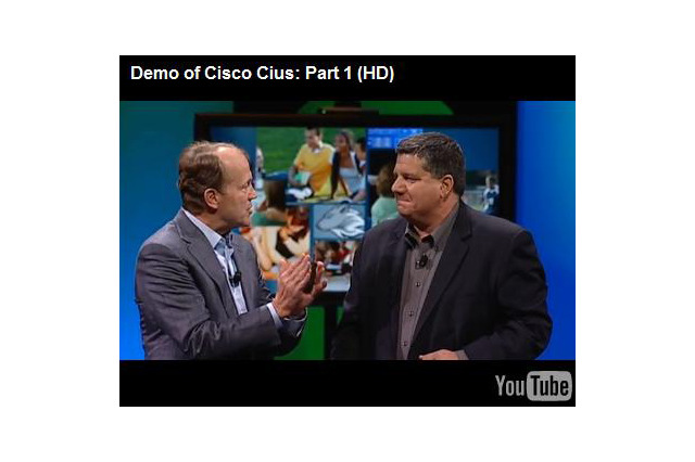 米シスコ、Android搭載ビジネスタブレット「Cisco Cius」を“Cisco Live”でデモ 画像