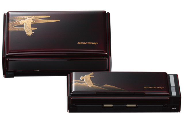 PFU、ScanSnapの漆塗り特別モデルを販売 画像