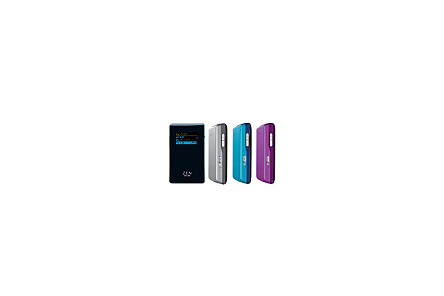 クリエイティブ、有機EL採用のメモリプレーヤー「Zen Neeon 2GB/1GB/512MB」 専用スキンも同時発売 画像