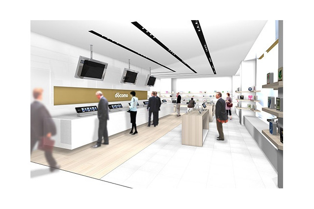 NTTドコモ、スマートフォンに特化したショールーム「ドコモスマートフォンラウンジ」を開設 画像