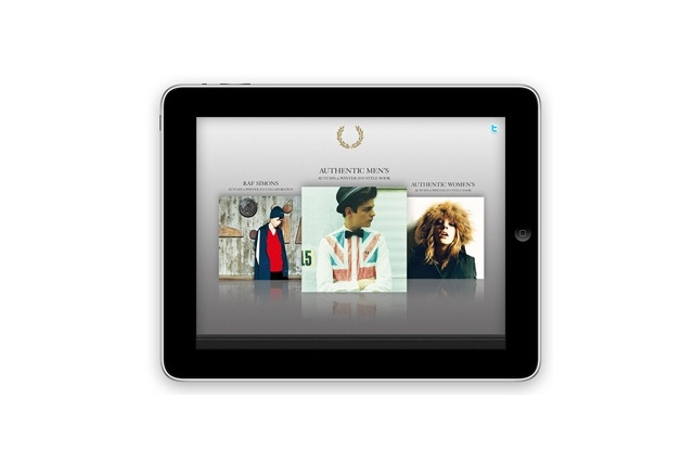 英老舗ファッションブランド「フレッドペリー」、デジタルサイネージとして国内全店舗にiPadを導入 画像