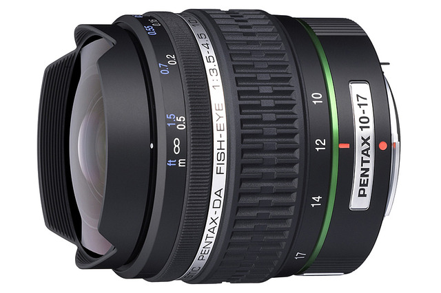 ペンタックス、魚眼レンズ機能搭載のデジタル専用超広角ズーム「FISH-EYE 10-17mm」 画像