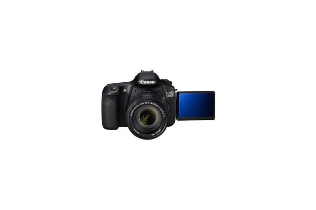 キヤノン、自在に角度調整できるバリアングル液晶搭載デジタル一眼レフ「EOS 60D」 画像