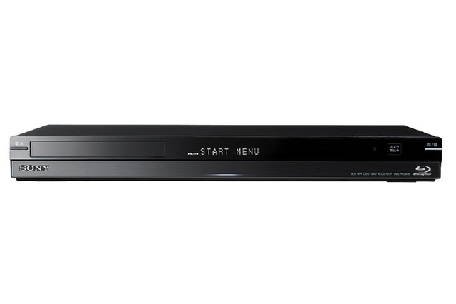 ソニー、3Dソフトや大容量BD対応のBlu-rayディスクレコーダー 画像