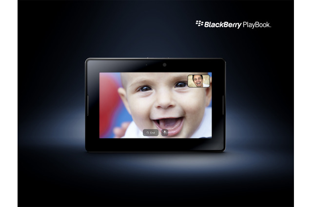 RIMが、タブレット「BlackBerry PlayBook」を発表! 画像