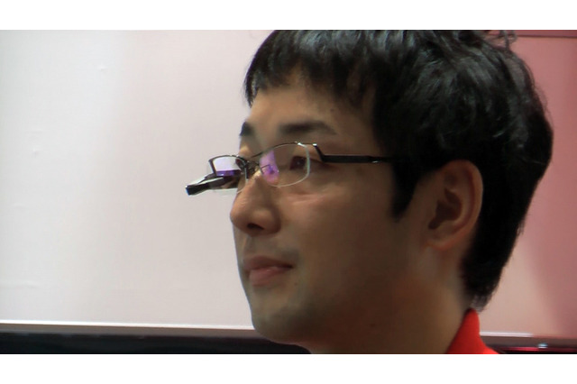 【CEATEC JAPAN 2010（Vol.20）:動画】ヘッドマウントディスプレイで、きめ細かくなったAR体験を 画像